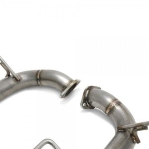 Subaru WRX STI Performance Exhaust - Rear - BLOX Racing - Muffler Delete - `15-`21